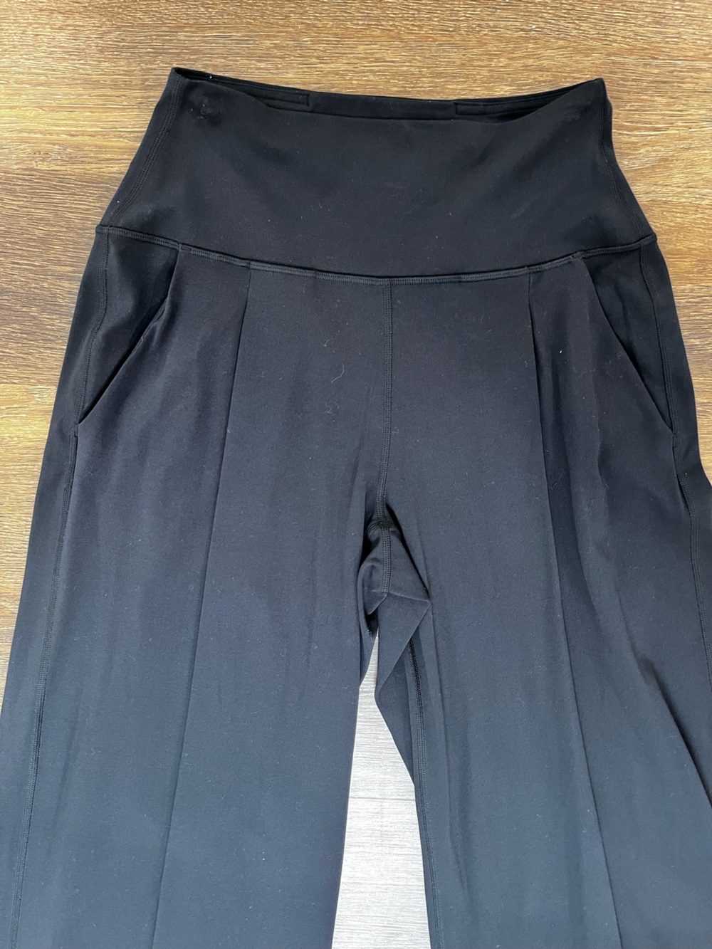 Lululemon Align Palazzo Black Pant- Regular Length Size 4 - Picture 4 of 6